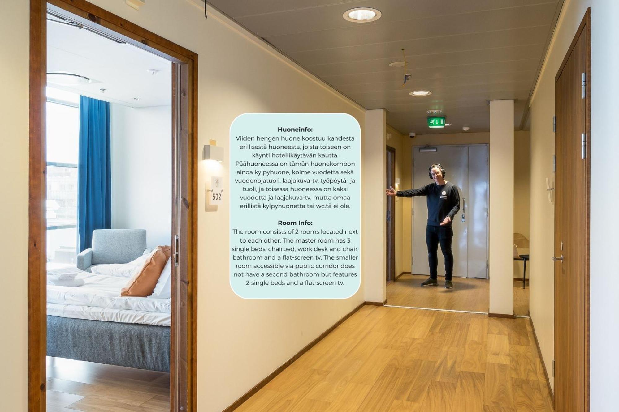 Hiisi Hotel Helsinki Jaetkaesaari Pokoj fotografie
